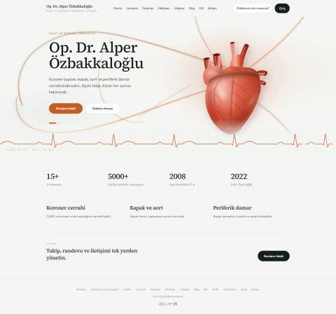 Kalp ve Damar Cerrahisi Yazılımı (CardioClinic)