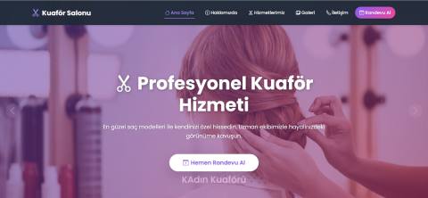 Kuaför Salon Yönetim Sistemi